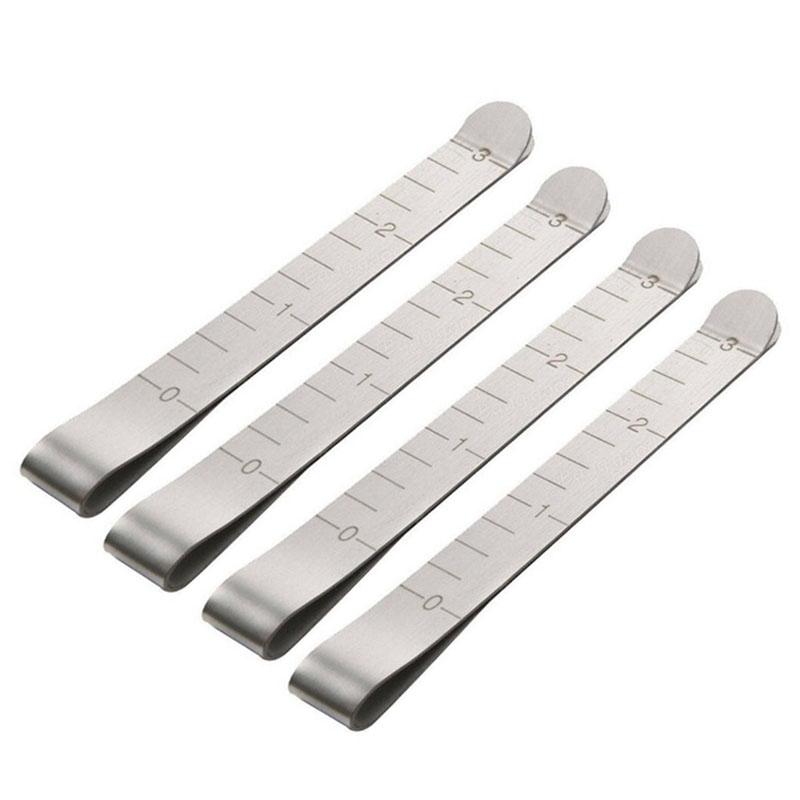 5Pcs Metal Sewing Crimping Clip Zinc Alloy Sewing Clips For Diy Clothing Stitching Pinning Marking Quilting Ruler Tool