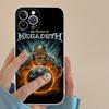1pc Band M-MegadethS Rock Metal Transparent TPU Phone Case For IPhone 17 11 12 13 14 15 16 Pro Max 16 Plus Cover