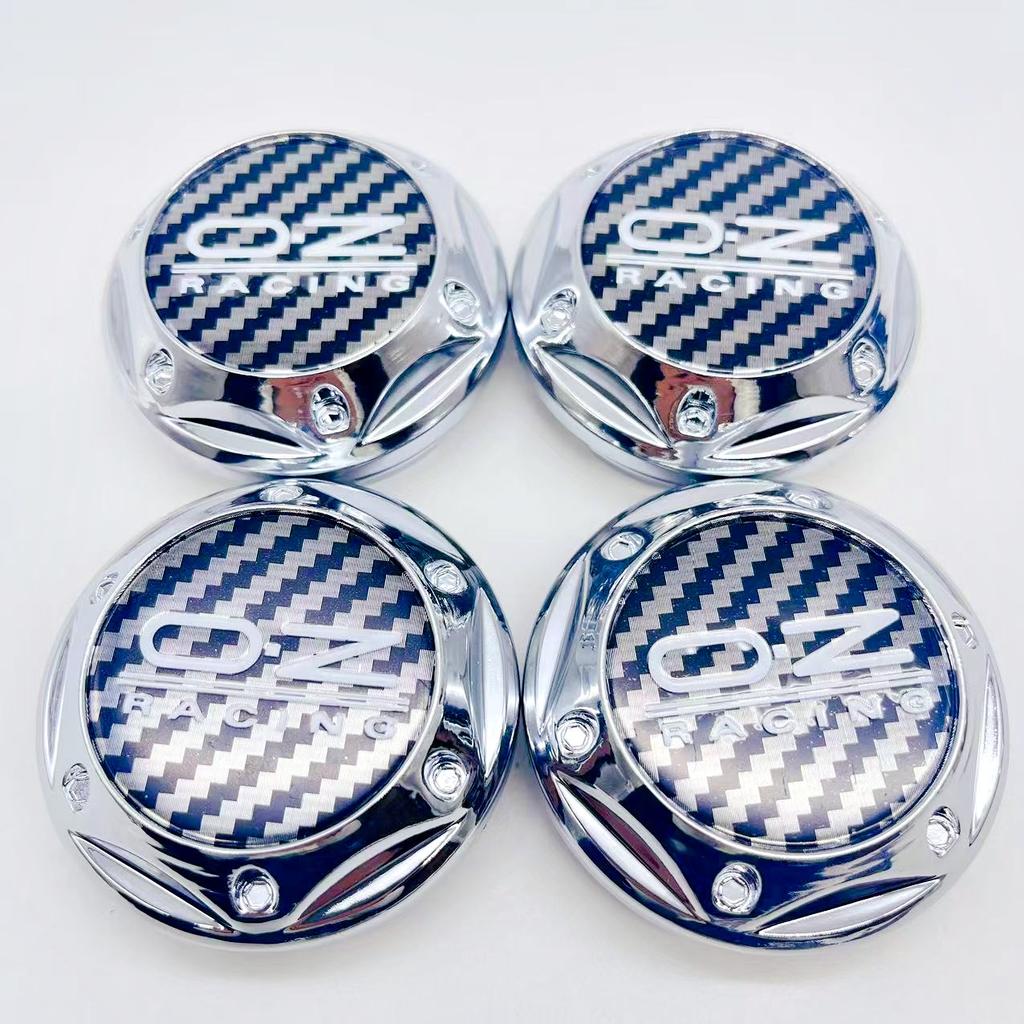 4 Stück 68mm OZ Racing O.Z Auto Rad Center Nabe Felgenkappe Styling Abdeckung Emblem Abzeichen Aufkleber Zubehör