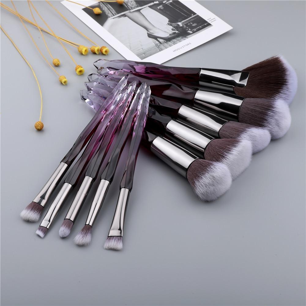 Crystal Makeup Brushes Powder Foundation Eyeshadow Brush Make Up Brush Set