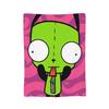 Invaders Zim Cartoon Blankets Flannel All Season Multi-Function Soft Throw Blanket For Bed Bedroom Bedspread