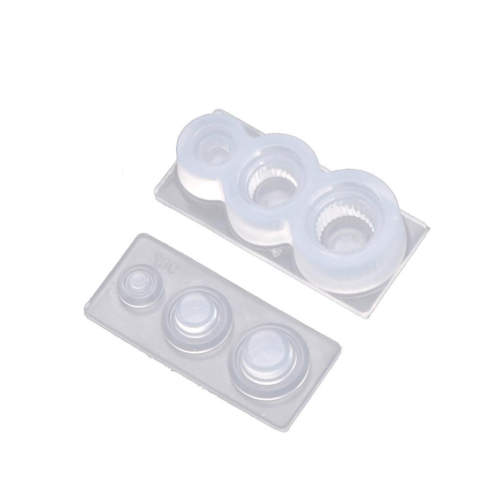 Clay Mold for Miniature Cake Cupcake Food Bread Silicone Resin Mold Bottle Jar Container Epoxy Mold Jewelry Casting