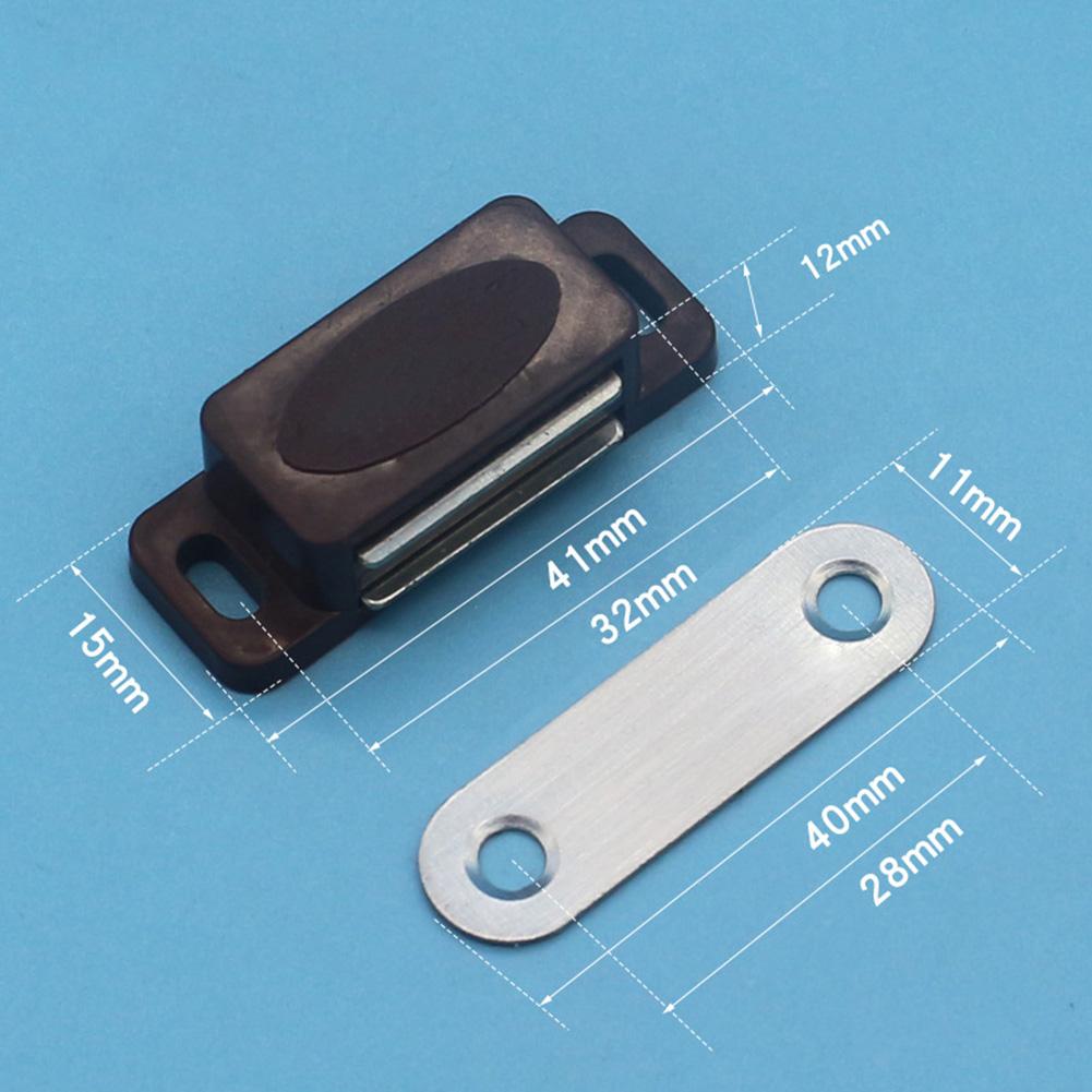 Magnetic Cabinet Catches  ABS Plastic Magnet Door Closer For Kitchen Cupboard Wardrobe Closet Hardware Accessories