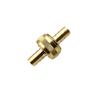 3-Pack Garden Brass Hose Mender End Repair Kit Hose Connector For Inner Dia 1/2