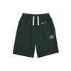 Letter Pattern Drawstring Casual Shorts Kids Shorts Professional-Green FD8622-397