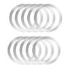 Universal Magnetic Phone Holder Metal Plate Ring For Magsafe Wireless Charger Stainless Steel Iron Sheet Sticker For iPhone Pro