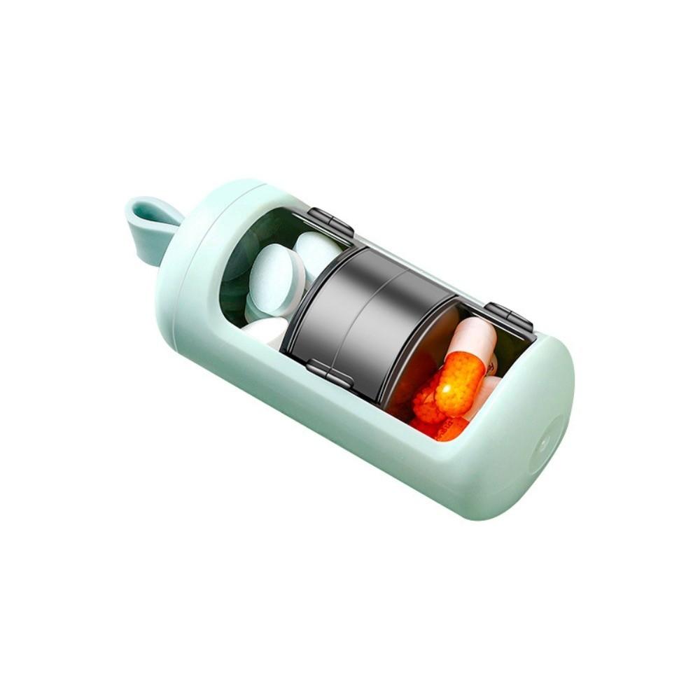 

3 Grids Pill Storage Box Plastic Pill Case Mini Tablet Storage Container