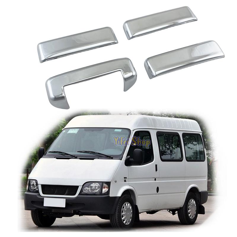 

Yifei New ABS Chrome Car Accessory Door Handle Bowl Covers Trim Paste Style For Ford Transit Classic 2009 2010 2012 2013