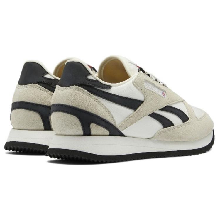 Reebok Victory Nylon Retro Shock Absorbing Durable Breathable Lightweight Low Top Casual Shoes Unisex Sneaker Off-White Black GW3806