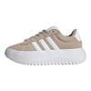 adidas Sneakers da Donna Grand Court Platform Wonder Beige Crema Bianco Nuvola IH2408