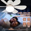 Socket Fan Light with Remote Screw Ceiling Fans with Lights E26 Base Light Fan 3 Dimmable Socket Fan with Light for Bathroom