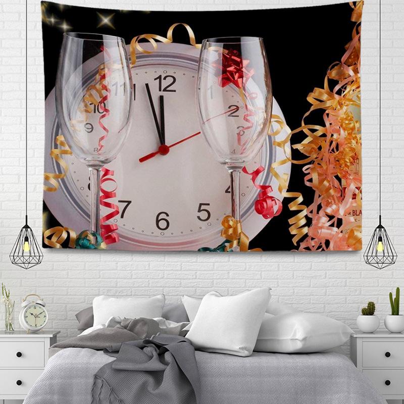 

Серия подвесных тканевых гобеленов в рождественском стиле 100x75cm