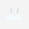 Underwear Women's Summer Thin Section Without Steel Ring French Triangle Cup Girl Cotton Bra Soft Support Gather Bra
