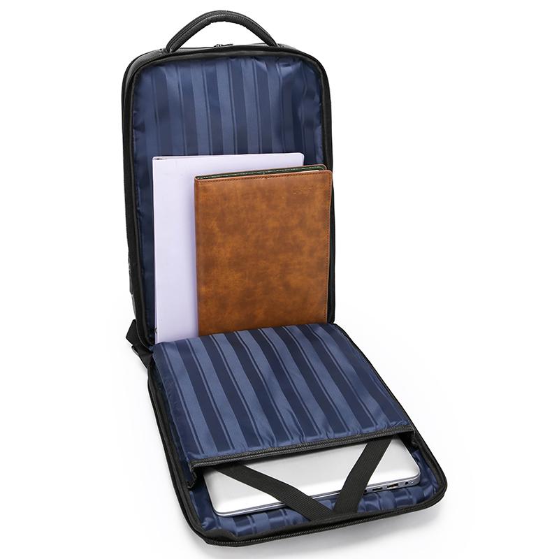 Business-Rucksack, High-End Herren-Rucksack, modisch und multifunktional, großes Fassungsvermögen 16-Zoll-Computertasche für Herren