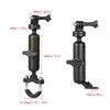 Metal Motorcycle Bicycle Camera Holder Handlebar Mirror Mount Bike Bracket for  9 8 Action Camera Accessories