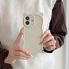 Cute bear ears for iPhone15Pro max Apple 17 mobile phone case 14/13 New 16 niche style