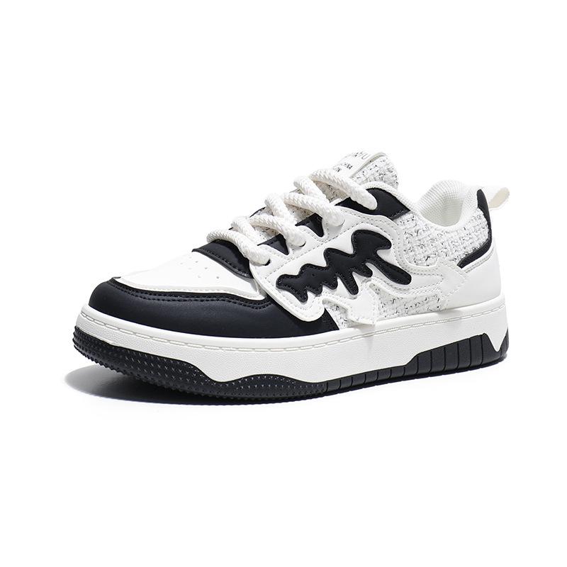 White Shoes for Women  New Spring Students Korean Style Versatile Casual Ins Trendy Platform Fashion Sneakers Zy2028