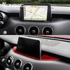 Carbon Fiber Style Interior Sticker for Kia Stinger 2019 2020 2021 2022 2023 LHD RHD Interior Panel