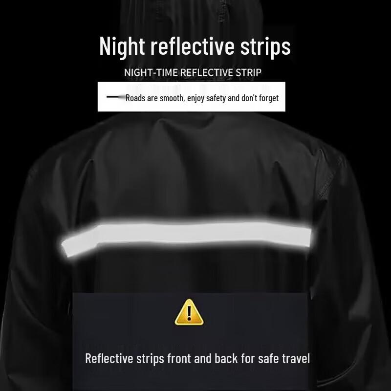 Yuzhongyi Outdoor Cycling Reflective Rain Suit Set