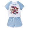2026 Kids' Summer Clothing Set: Boys & Girls Short Sleeve T-Shirt and Shorts Two-Piece