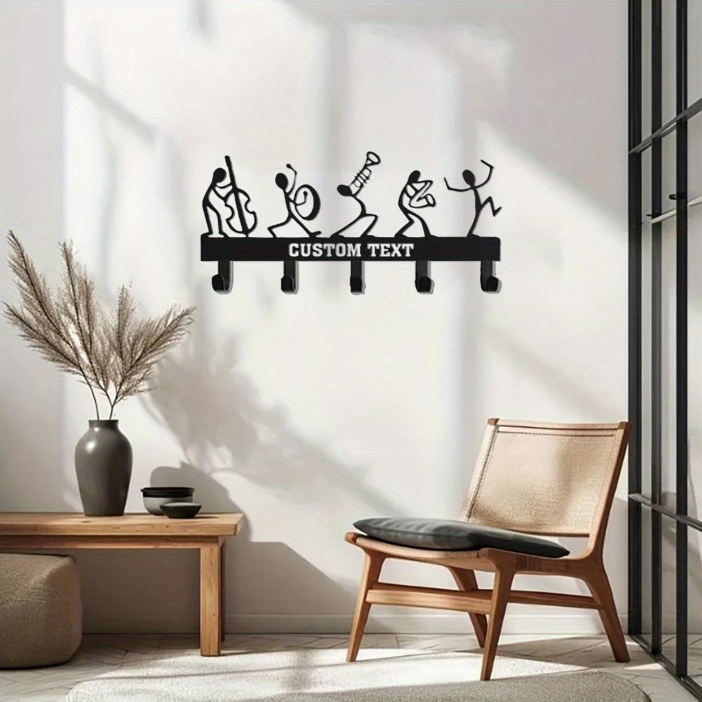 Unique Handmade Customizable Metal Wall Art Contemporary Home Decor Easy Install Indoor Gift