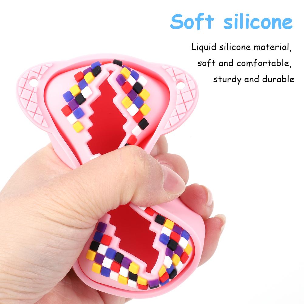 For Bitzee Digital Pet Protective Case Silicone Protective Cover Dustproof Carrying Case Bag With Long Lanyard Toy Accessories