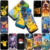 Cartoon P-Pokemons GO P-Pikachus Phone Cover Case for Samsung Galaxy S10 S8 S9 Plus A33 A34 A31 70 A71 A72 Note 20 9 8 S10E
