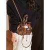 Hello Kitty Pu Backpack With Vintage Plaid Pattern For Commuting And Casual Outings