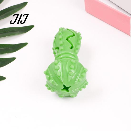 Mental Stimulation Dog Toys Mushroom Treat Dispenser Toy, Rubber Chew Anxiety Relief for Puppies Interactive Teeth Cleaning Toy Aggressive Chewers,