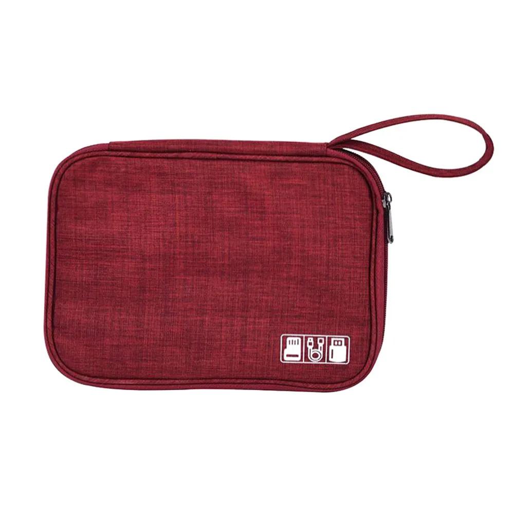 Digital Storage Bag USB Data Cable Organizer Portable Waterproof For Electronic Devices Earphone Line Charger Plug Travel