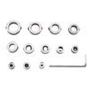 A74E-Drilling Limit Ring Collar Set 3-16Mm Drill Bit Depth Stop Bit Drilling Stop Ring