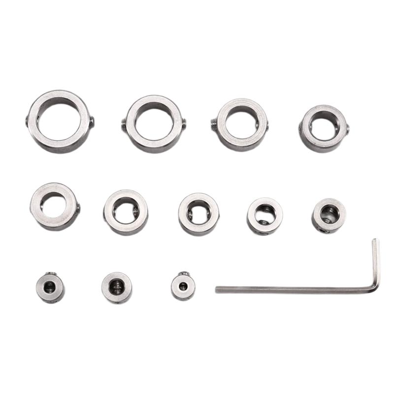A74E-Drilling Limit Ring Collar Set 3-16Mm Drill Bit Depth Stop Bit Drilling Stop Ring