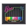 HANDAIYAN 12Pcs/Set Colorful Liquid Eyeliner UV Waterproof Fluorescent Eye Liner Face Body Paint Pen Long-lasting Easy To Remove
