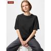 Uniqlo Japan Linen Boxy T 5 minuTe Sleeve