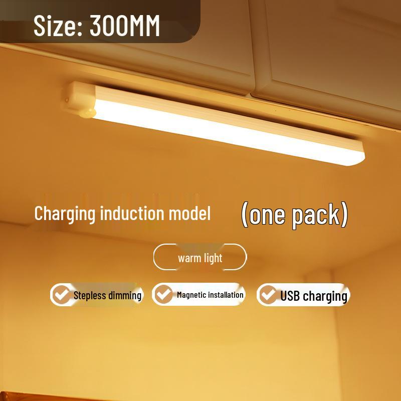 Smart Wireless LED Night Light with Motion Sensor, No Wiring Needed for Home, Hallways, Wardrobes, and Cabinets
