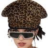Damen Retro Leopard Print Hip-Hop Hut - Frühling & Sommer Koreanischer Stil