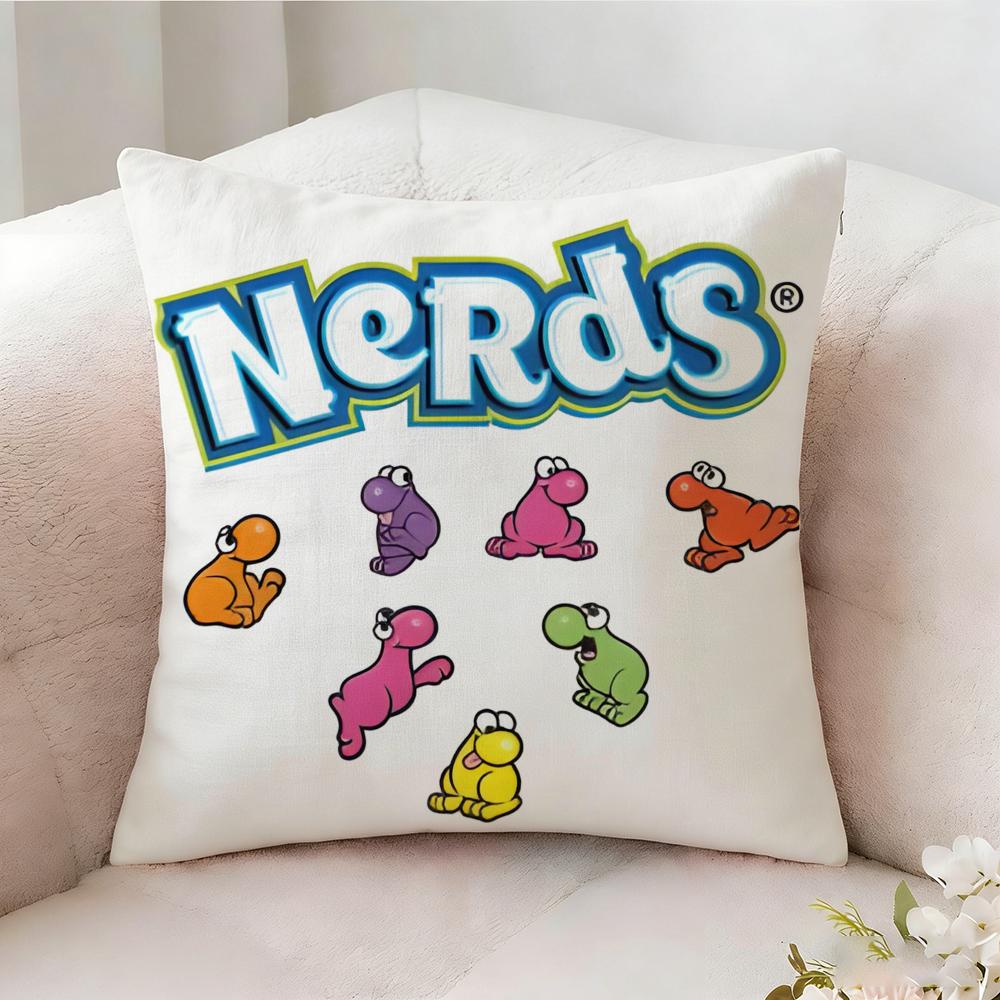 Nerds Gummy C-ClustersS Pillow Case Pillowcase, Double-sided Printed, Sofa Cushion, Bedroom Headboard Pillow