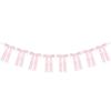 Hanging Decoration Bow Garland Banner Satin Ribbon Garland Gifts Bowknot Garland  Baby Shower