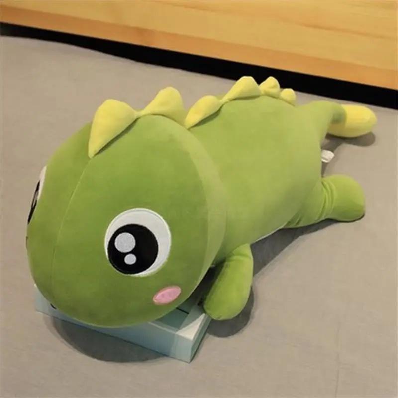 Big-Eyed Dinosaur Plush Sleeping Pillow Toy Gift for Girls