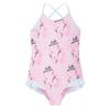 Aquawave Girls Aruba Flamingo One Piece Swimsuit