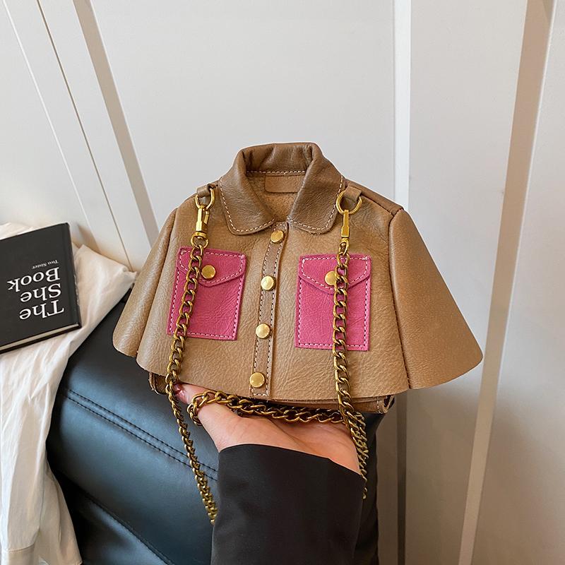 Weird Personality Summer Wear Candy Color Foreign Style Design Sense Clothes Style Trendy Women's Bag