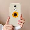 Geeignet für Redmi Note 7S 10 10S K80 7 8 9 9T 10T 9S Pro Max Plus Neue Hülle Hübsche Schmetterlings-Sonnenblumen-Flüssigsilikon-Anti-Rutsch-Shell für Redmi Capa