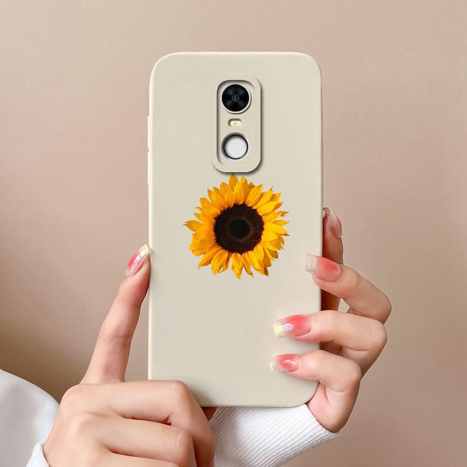 Geeignet für Redmi Note 7S 10 10S K80 7 8 9 9T 10T 9S Pro Max Plus Neue Hülle Hübsche Schmetterlings-Sonnenblumen-Flüssigsilikon-Anti-Rutsch-Shell für Redmi Capa