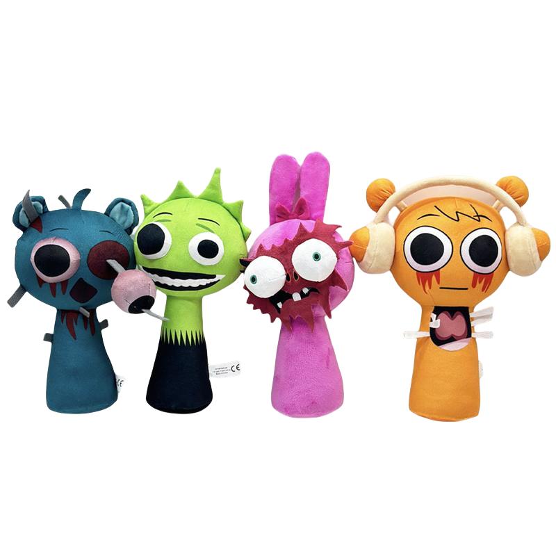 Rhythm Box Giocattoli di Peluche Divertenti di Alta Qualità Sprunki La Seconda Fase Bambola Terrificante Regali di Compleanno per Bambini
