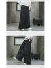 K008 Men's Corduroy Wide-Leg Retro Casual Pants - Loose Fit, Solid Color, Large Size