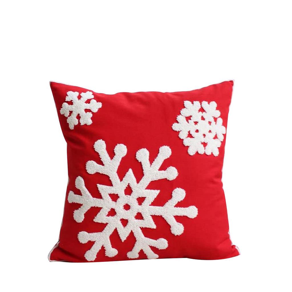 snowflake pillow shams