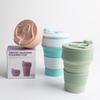 Collapsible Silicone Travel Mug, 500ML, Portable & Foldable Water and Coffee Cup