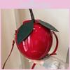 Creative Watermelon Bag For Girls Pu Cute Sweet Street Style Small Crossbody Purse