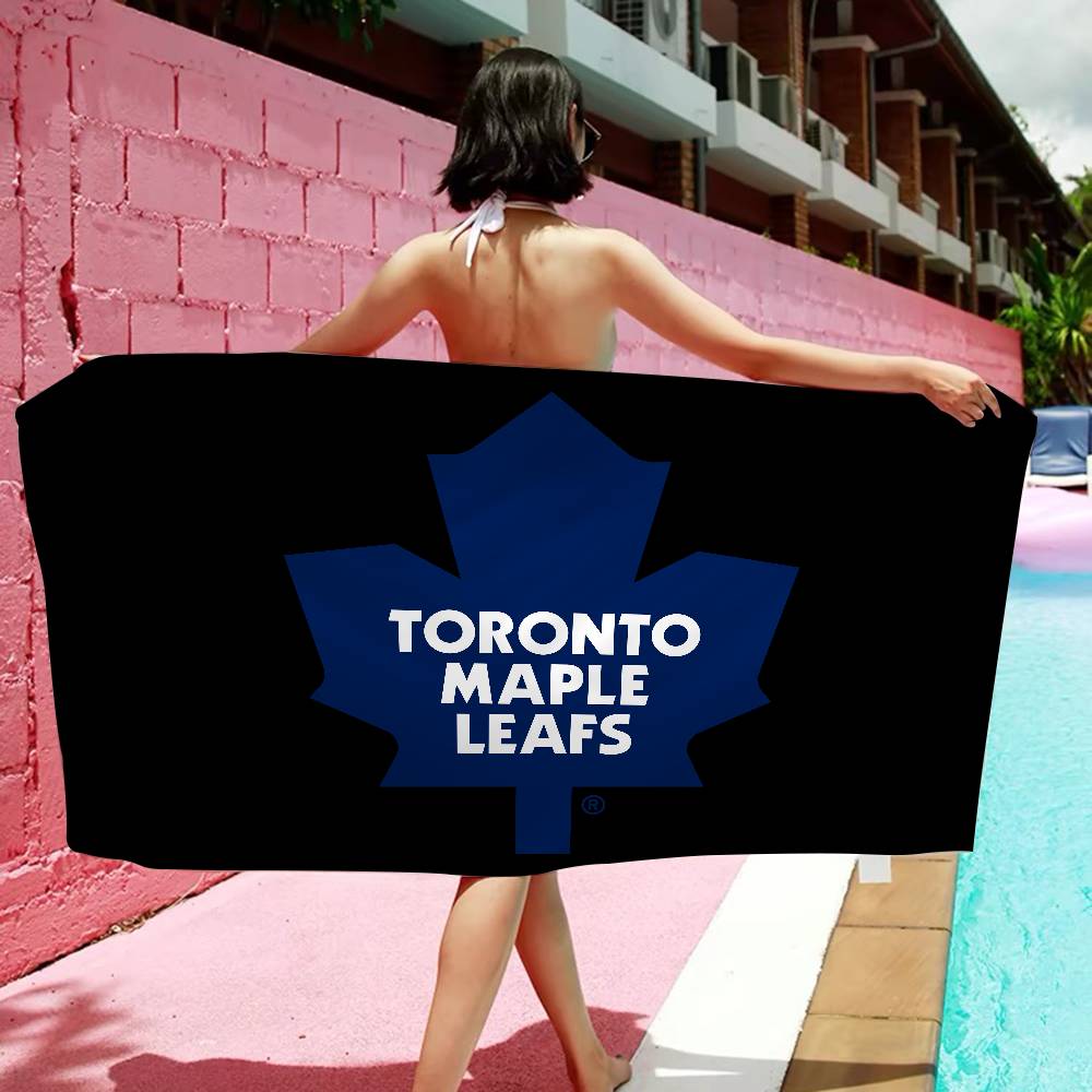 T-Torontos Maple Leafs Beach Towel Colorful Bath Towels For Girl Microfiber Quick Dry Sand Free Beach Yoga Spa Gym Pool
