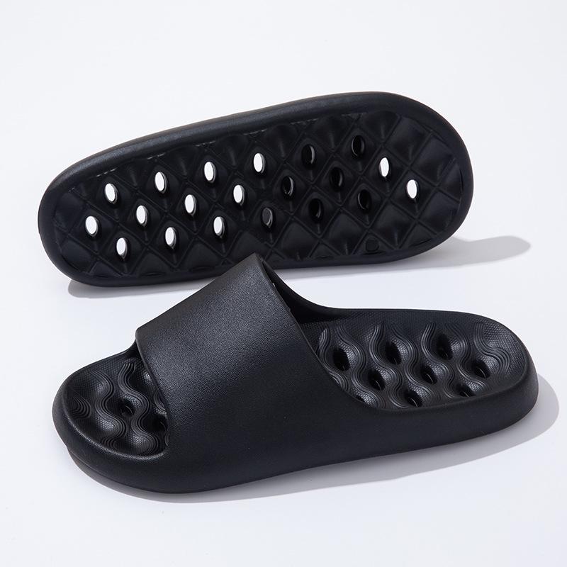 Women's Non-Slip Quick-Dry Shower Slippers, Water-Draining Hollow Design, 2026 Style, Cool Indoor Slippers for Men